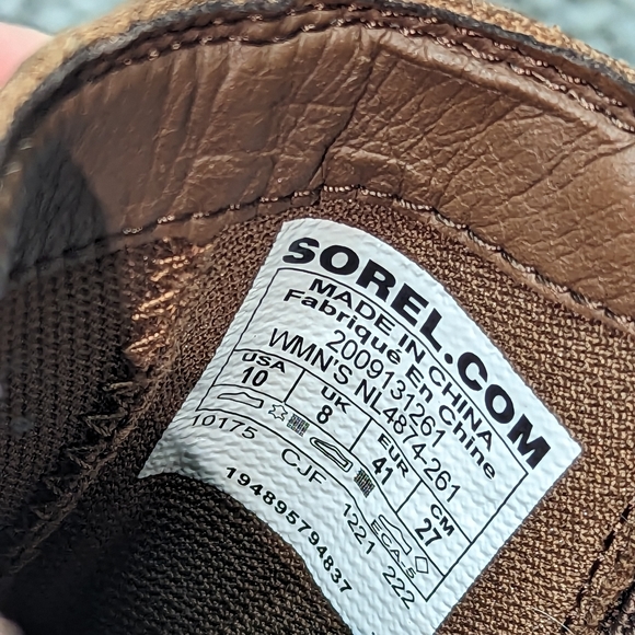 Sorel High-line Chelsea Boots Women's size 10 - Picture 9 of 12